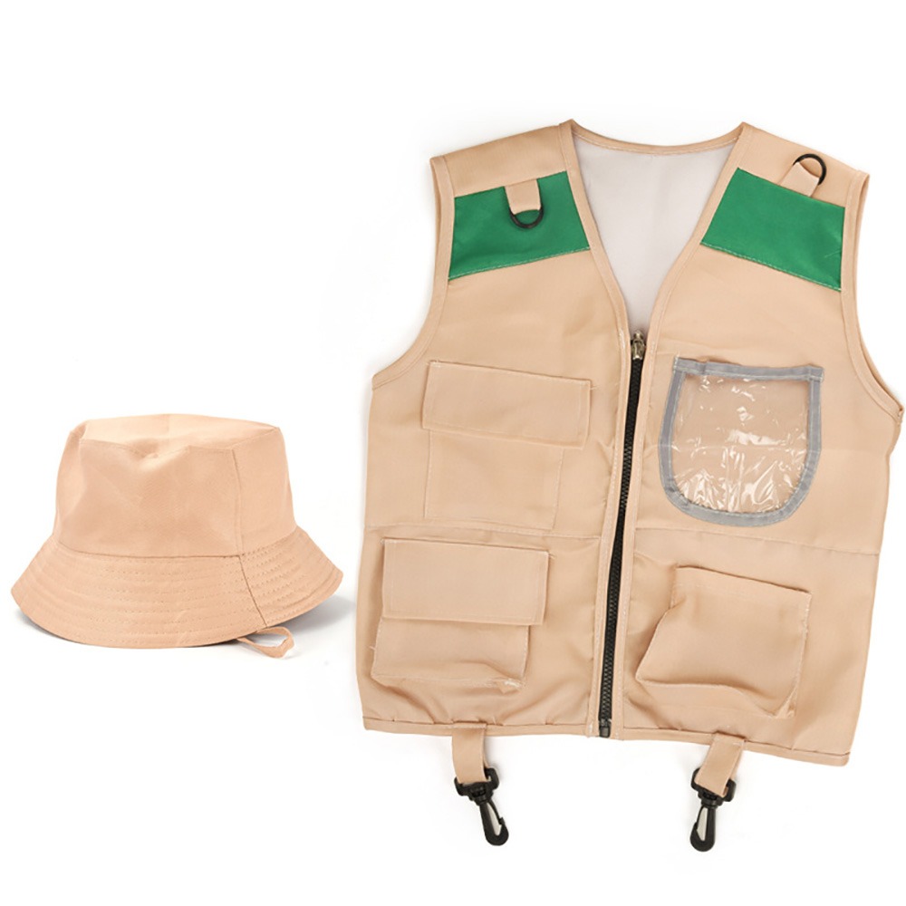 Multicolor Explorer Hat Vest D - огляд і ціна Outdoor Adventure Kit For Kids