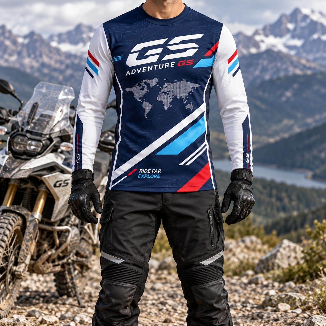 GS Adventure Mens Tshirt Motor - огляд і ціна Outdoor Adventure Outfit