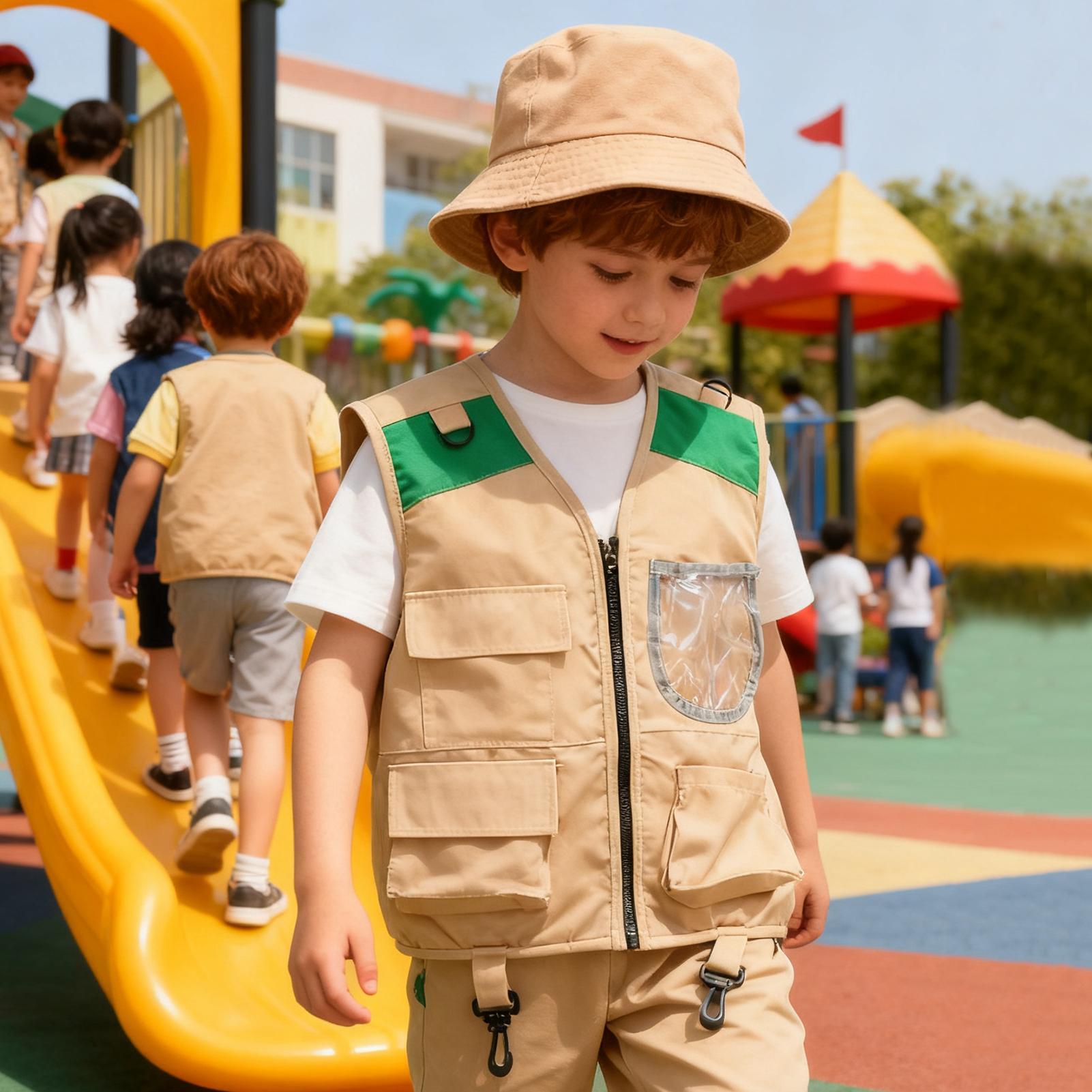 Kids Explorer hat and vest Cos - огляд і ціна Outdoor Adventure Outfit