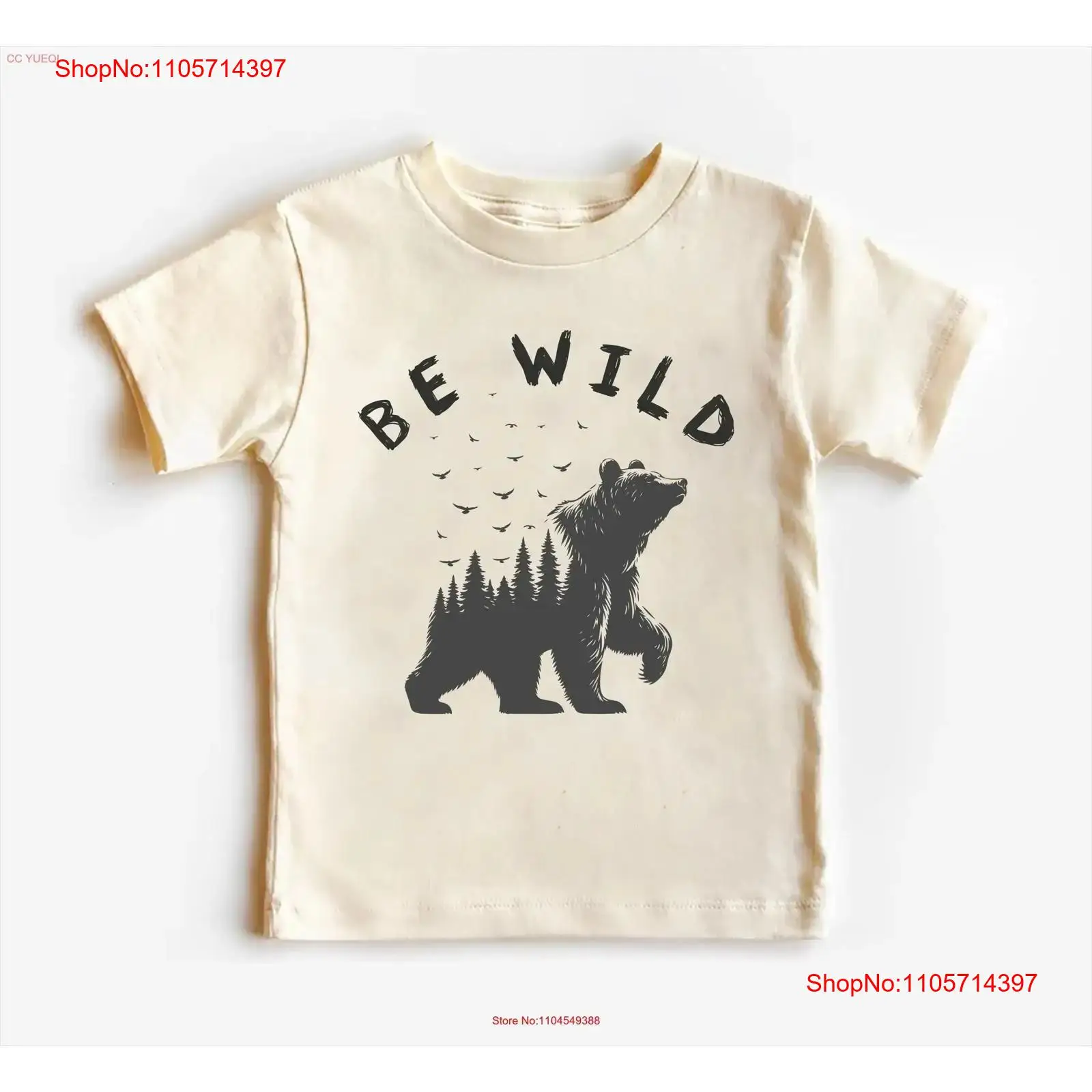 Be Wild Baby T Shirt Bodysuit  - огляд і ціна Outdoor Adventure Outfit