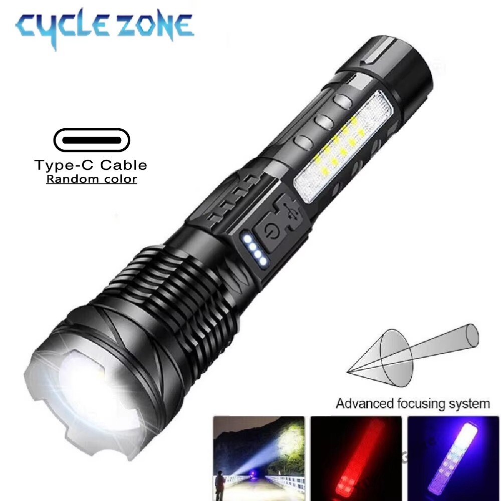 XHP50 Flashlight Zoomable Flas - огляд і ціна Outdoor Adventure Zone