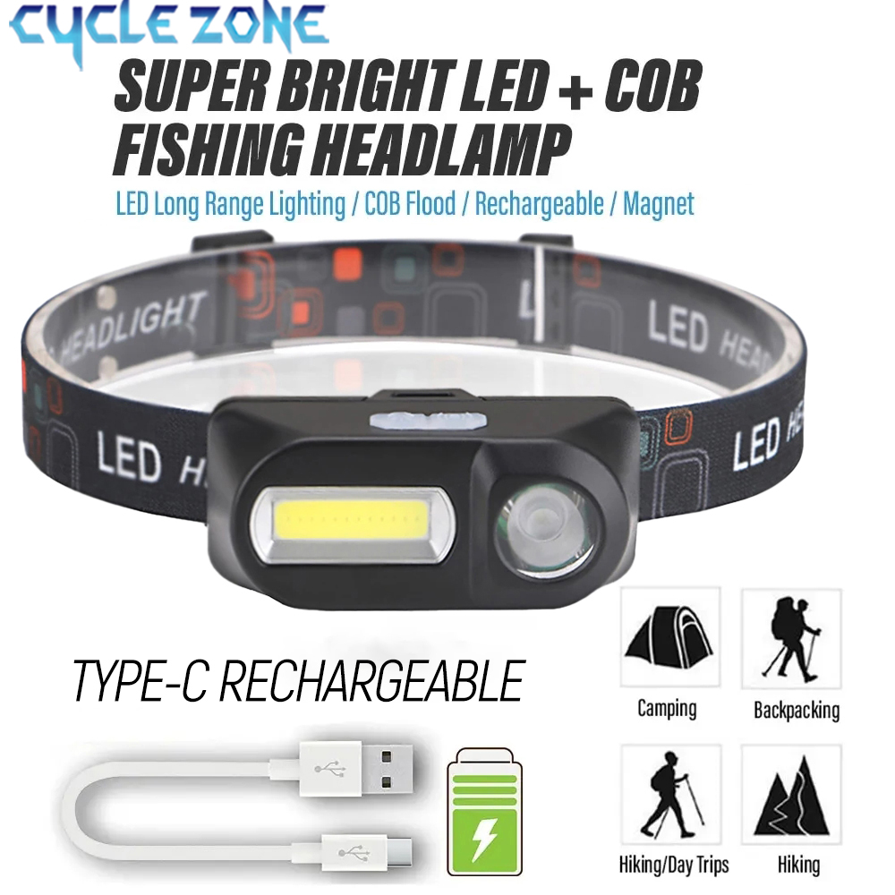 XPE+COB Mini Headlight Recharg - огляд і ціна Outdoor Adventure Zone