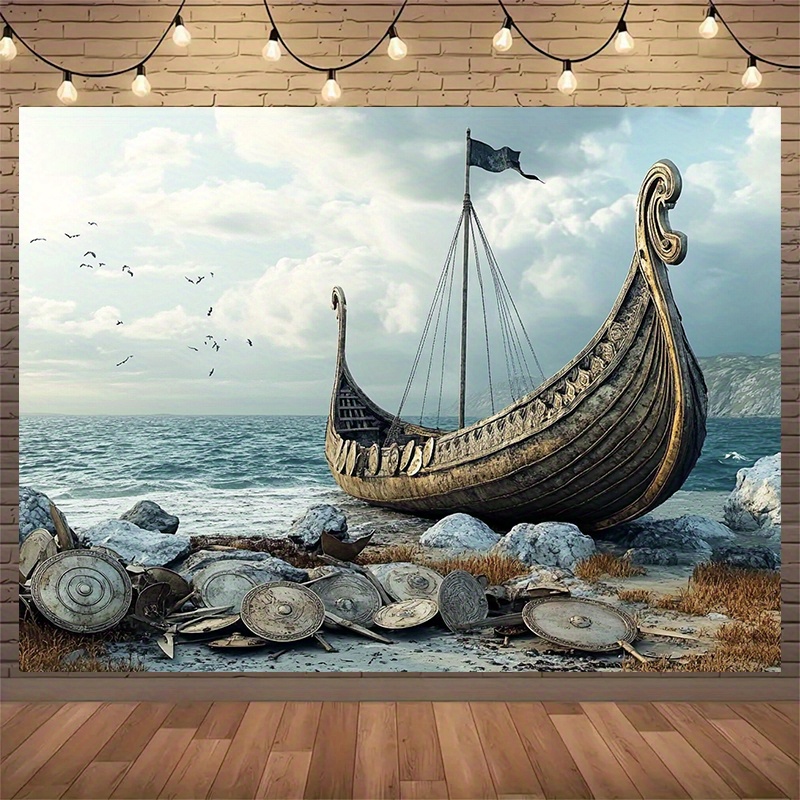 Large Viking adventure photogr - огляд і ціна Outdoor Adventure Birthday Party
